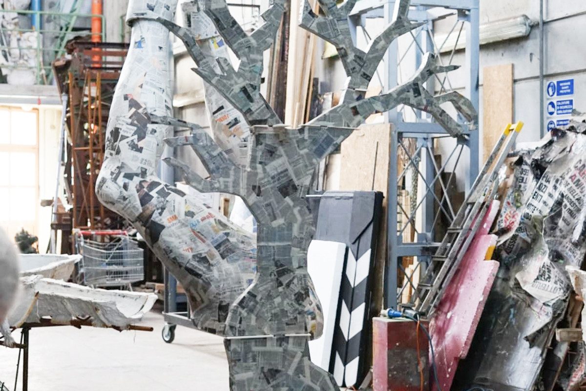 Proiezioni evocative durante l'esecuzione di una ballata