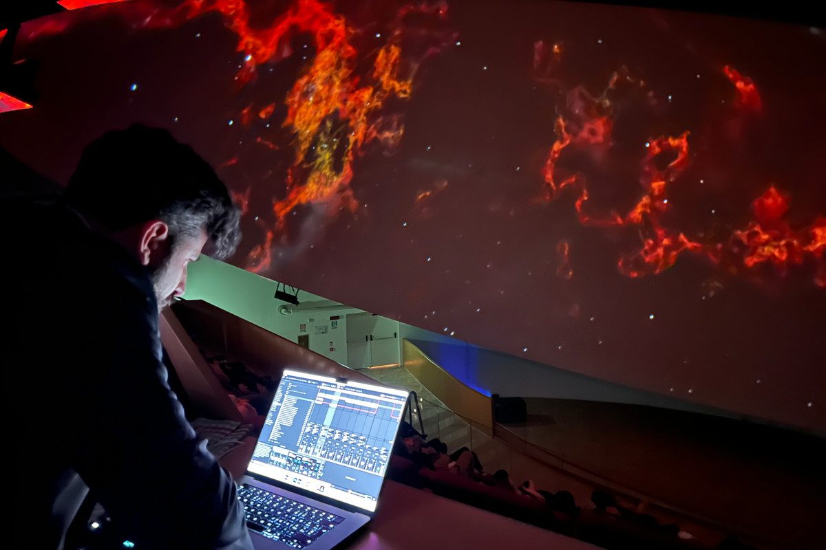 Dettaglio delle opere di Giordano trasformate in animazione