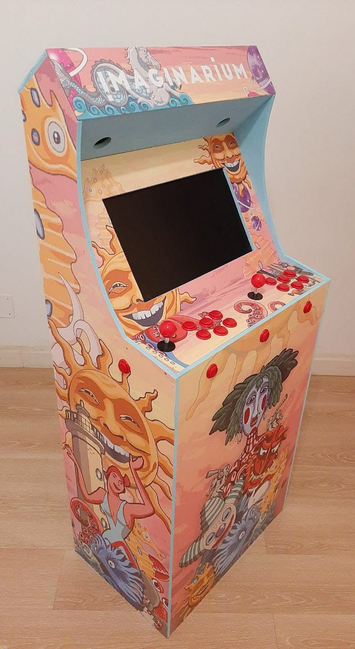 The Master Builder in fantastical Viareggio in pixel art