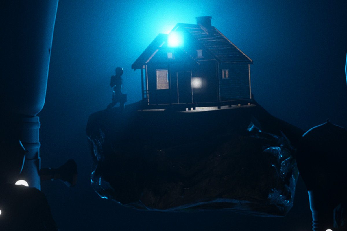 Scena del passaggio di conoscenza e speranza