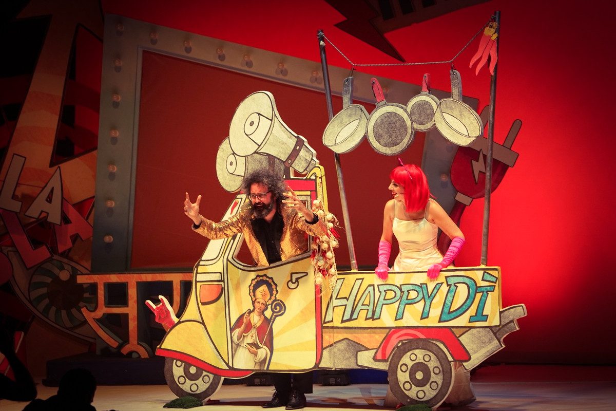 HappyNext scenografia