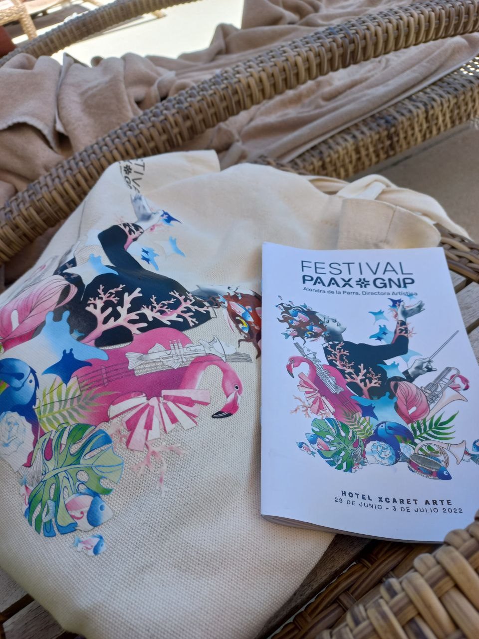 Coordinato digitale con visual animali fantastici