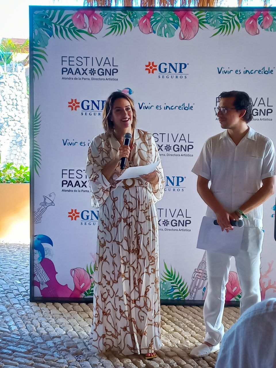 Composizione finale dell'immagine coordinata Festival Paax