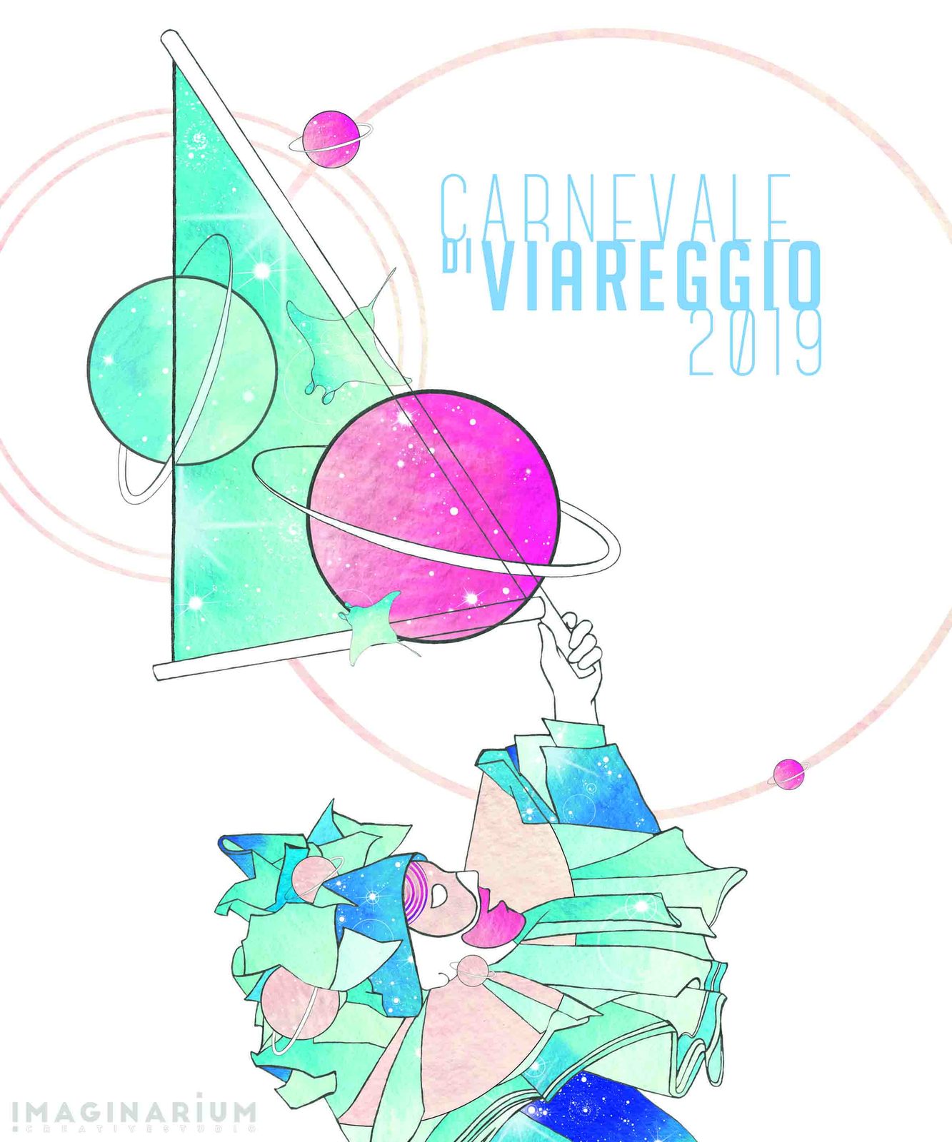 Versione social del manifesto Re Carnevale per Il Tirreno