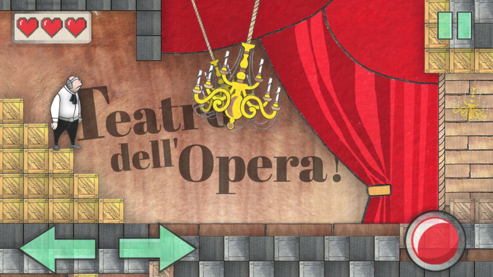 Scena finale con l'orchestra e la magia del teatro