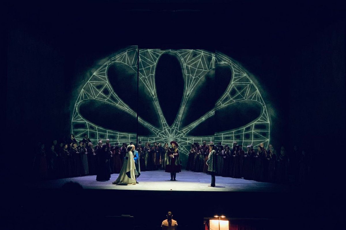 Romeo et Juliette - visual art per la scena del balcone