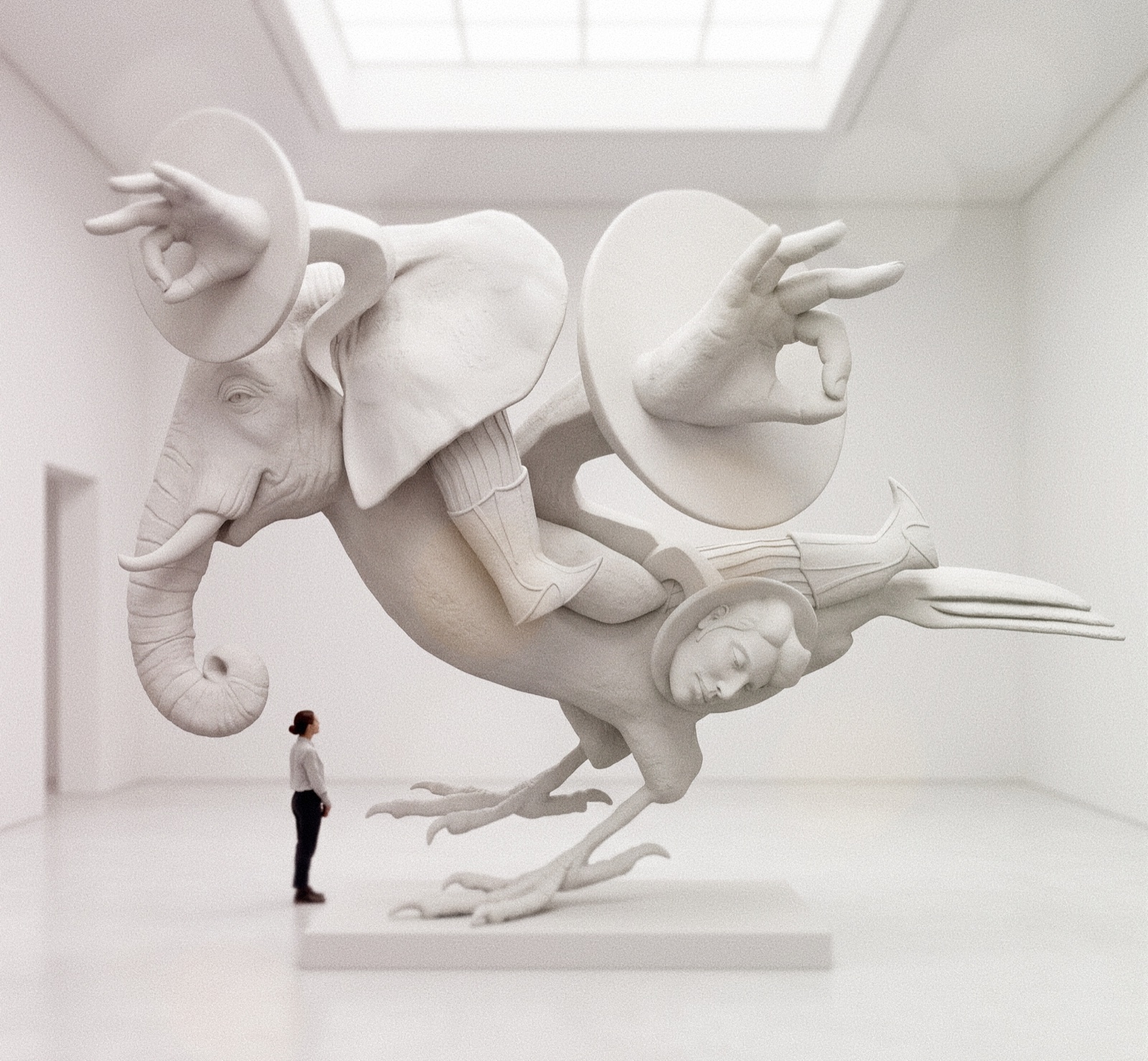 Scultura della collezione Elefanti di Imaginarium