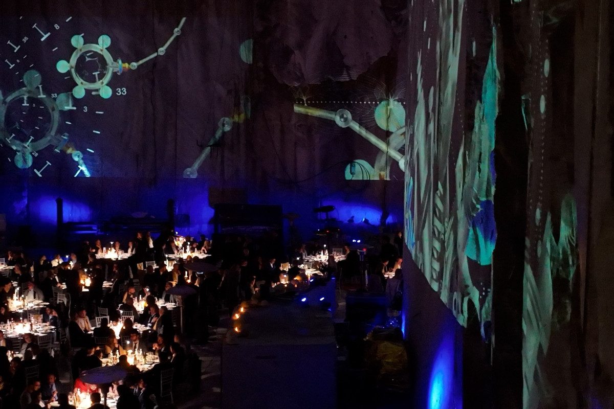The Sea Orchestra - correnti profonde in video mapping sulla roccia