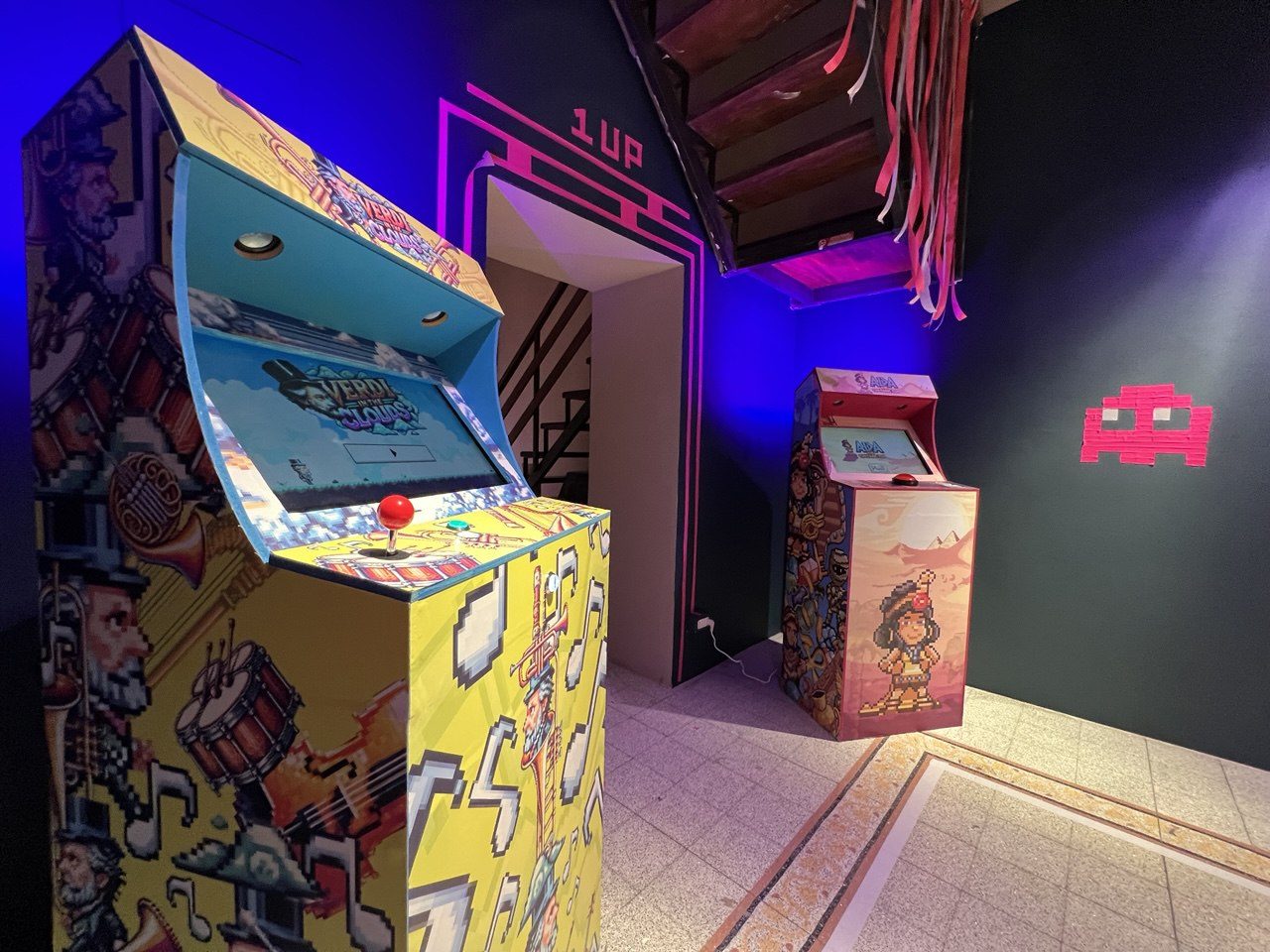 Verdi Game Land - mappa del mondo di gioco verdiano