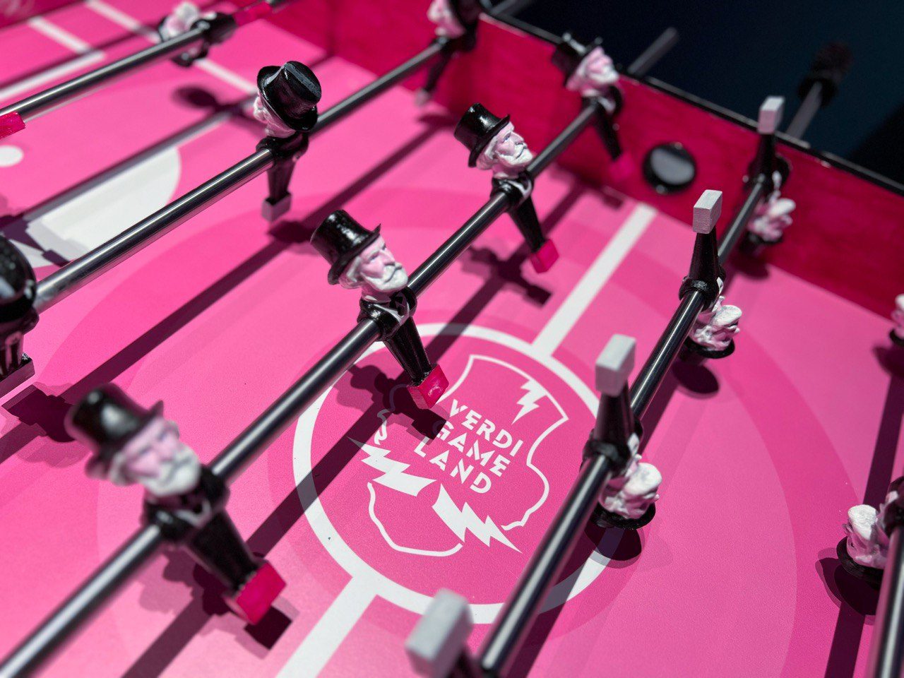 Verdi Game Land - grafica di un livello ispirato alle opere