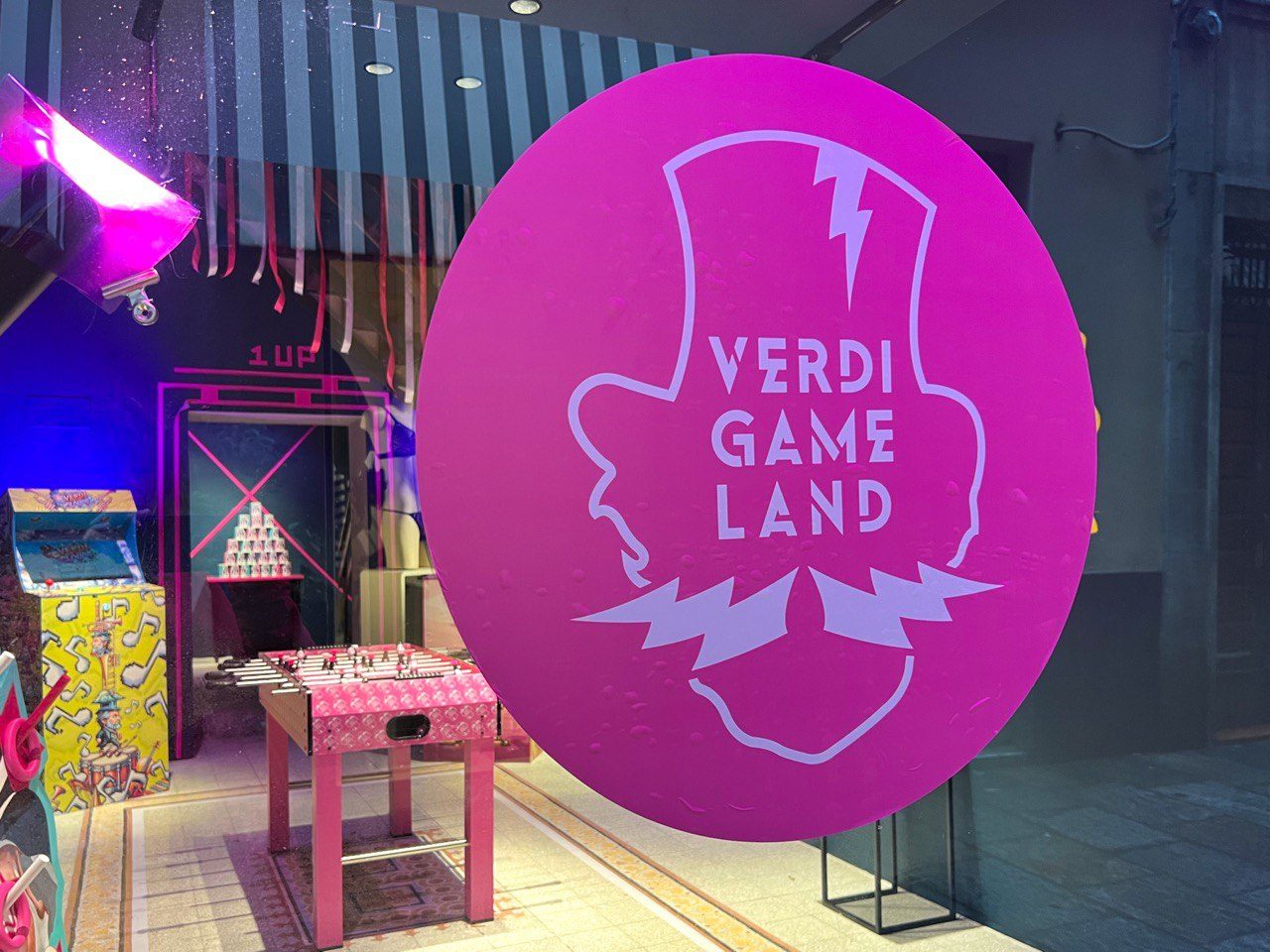 Verdi Game Land - visuale d'insieme dell'esperienza interattiva