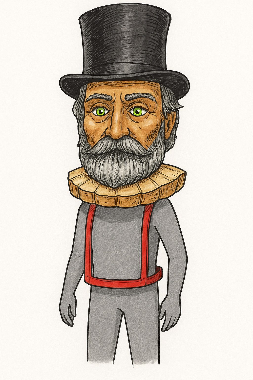 Schizzo con elementi architettonici e decorativi