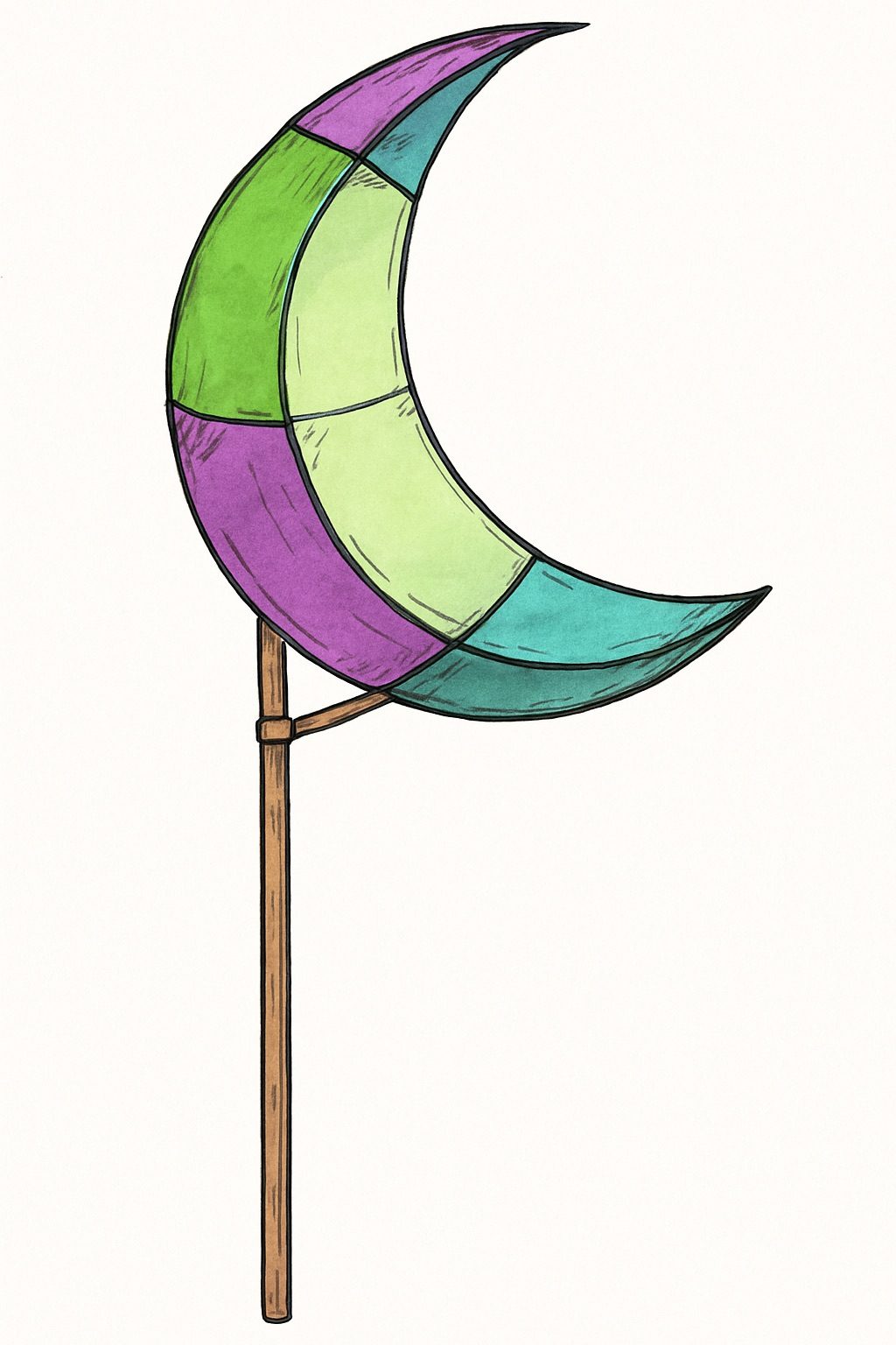 Bozzetto per gli elementi scenici trasportabili