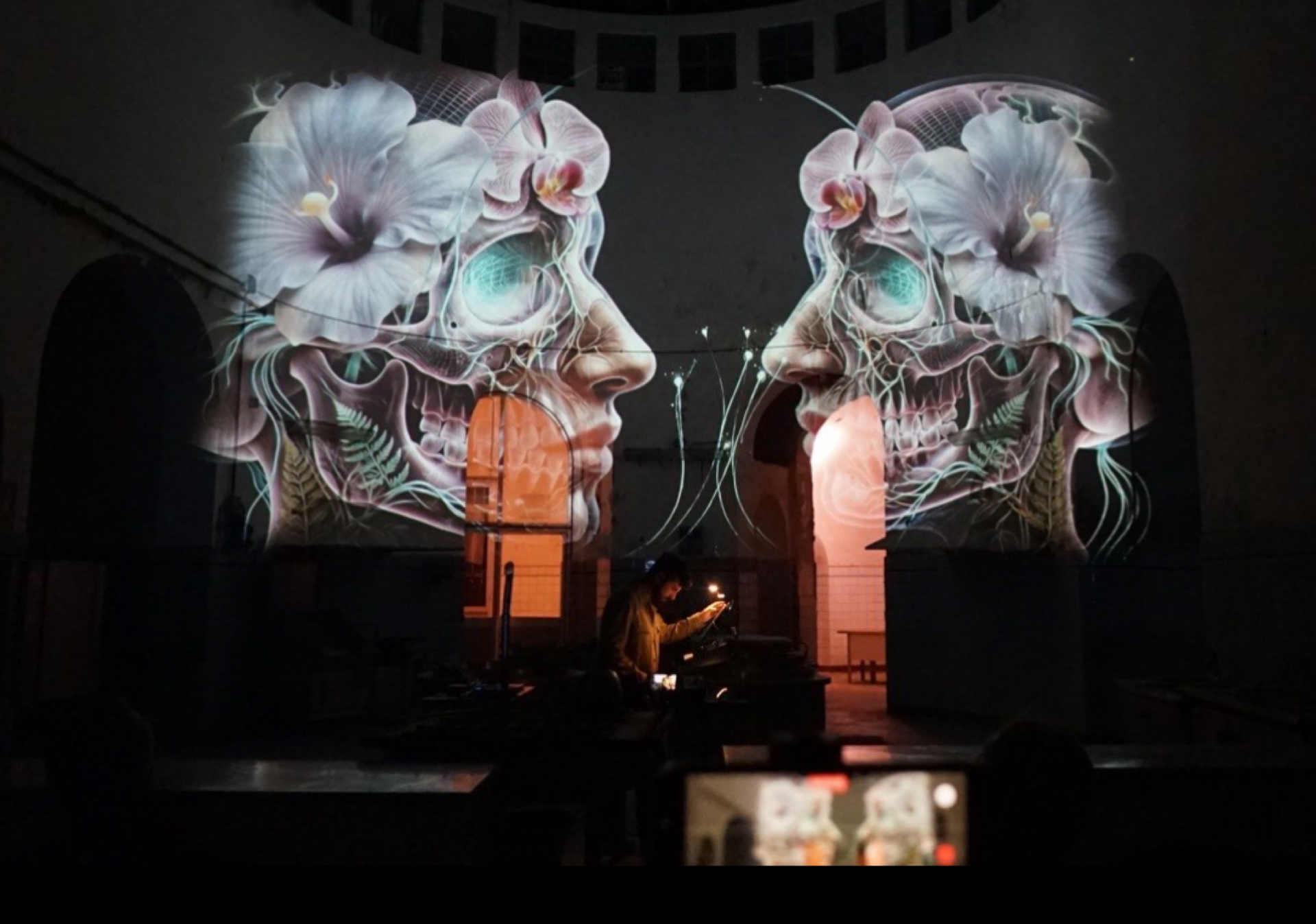 VERTIGO - animazione originale della performance
