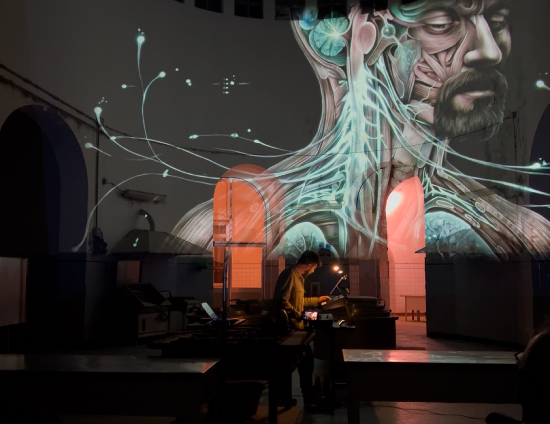 VERTIGO - composizione finale della performance